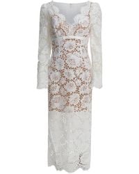 Self-Portrait - Dresses White - Lyst