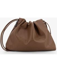 Brunello Cucinelli - Bc Duo Leather Shoulder Bag - Lyst