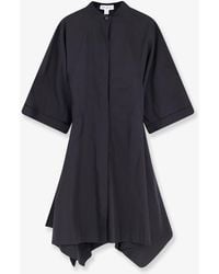 Alaïa - Panelled Cotton Dress - Lyst