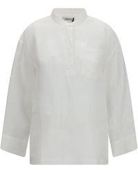 Max Mara - 'S Maxmara Smmcantico Linen Shirt - Lyst