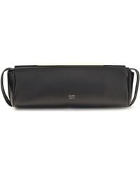 KHAITE - Clutch Evening Leather - Lyst