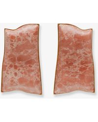 Cult Gaia - Alaya Stone-Effect Resin Earrings - Lyst