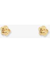 Bottega Veneta - Brass Earrings - Lyst