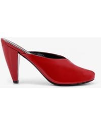 Jude - Paw Mule Patent Leather Sandals - Lyst
