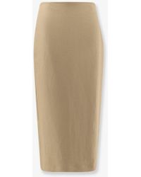 Max Mara - Linen Veranda Skirt - Lyst