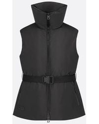 Dior - Alps Belted Sleeveless Down Jacket - Lyst