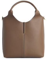 Tod's - 'Shopping Tote' Small Leather Bag - Lyst