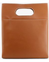 Loro Piana - Leather Handbag Just Bag - Lyst