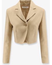 Max Mara - Mxsbuono Linen Blazer - Lyst