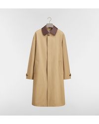 Dior - Long Coat With Embroidery - Lyst