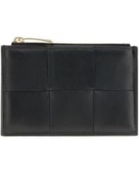 Bottega Veneta - Lambskin Card Holder - Lyst