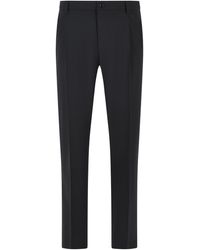 Dolce & Gabbana - Dolce & Gabbana Virgin Wool Trousers - Lyst