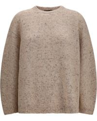 Fabiana Filippi - Bouclé Yarn Sweater With Lurex - Lyst