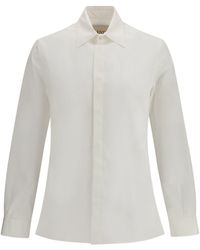 Valentino - Rockstud Untitled Cotton Shirt - Lyst