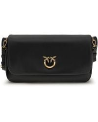 Pinko - Baguette Shoulder Bag, Calf Leather - Lyst