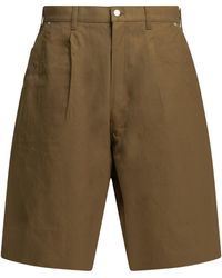 Comme des Garçons - Formal Cotton Shorts - Lyst