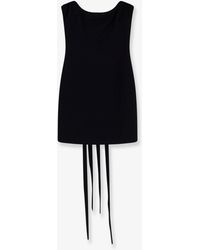 The Attico - Viscose Blend Mini Dress - Lyst