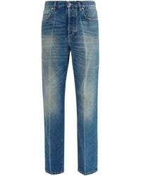 Versace - Straight-Leg Denim Jeans - Lyst