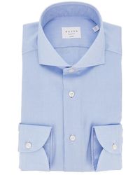 Xacus - Cotton Tailor Fit 'Travel' Shirt - Lyst