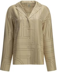 TOTEME - "Monogram" Casual Shirt - Lyst