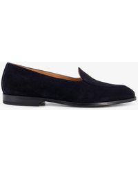 Dior - Dior Antibes Suede Loafers - Lyst