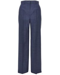 Max Mara - Virgin Wool Tailored Pants - Lyst