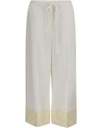 TOTEME - Drawstring Satin Pants - Lyst