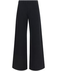 Fendi - Ff Zucca Cashmere Pants Nero/Grigio Melange - Lyst