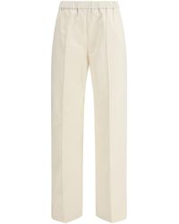 Fabiana Filippi - Trousers Cotton Gabardine - Lyst