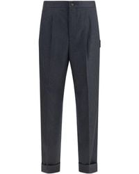 Umit Benan - Tailored Wool Pants Dark - Lyst