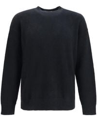 Laneus - Cashmere Silk Crewneck Sweater - Lyst