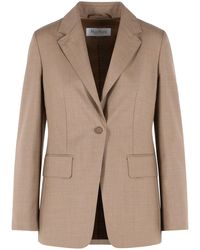 Max Mara - 'Circense' Single-Breasted Blazer - Lyst