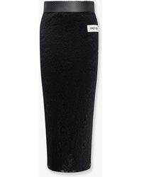 Dolce & Gabbana - Lace Midi Skirt - Lyst