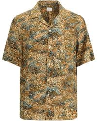 Saint Laurent - All-Over Print Boxy Shirt - Lyst