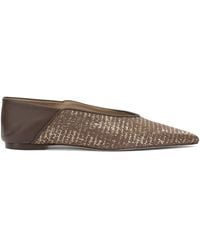 Ammb Milano - Leather Ballerinas - Lyst