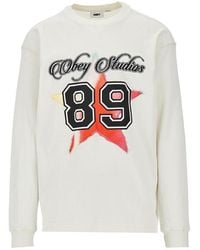 Obey - 'Varsity Star Thermal' T-Shirt - Lyst