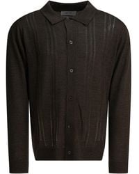 NN07 - "Thor" Wool Blend Cardigan - Lyst
