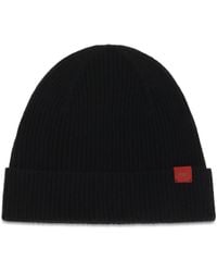 Kiton - Wool Beanie Hat - Lyst