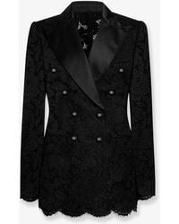 Dolce & Gabbana - Lace Dress - Lyst
