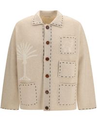 BAZISZT - Seeker Cashmere Cardigan - Lyst