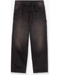 Carhartt - Washed-Out Denim Jeans - Lyst