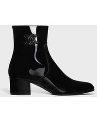 Celine - Les Bottes Triomphe Ankle Boots - Lyst