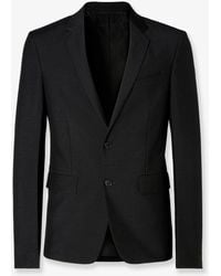 Fendi - Slim Fit Kid Mohair Blazer - Lyst