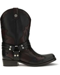 Versace - Sylvester Western Boots/Bordeaux - Lyst