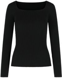Courreges - Viscose Blend Sweater - Lyst