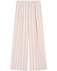 Fedeli - Cotton Wide Leg Pants - Lyst