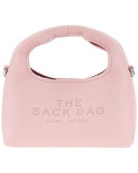 Marc Jacobs - Grained Leather Micro 'The Sack' Bag - Lyst