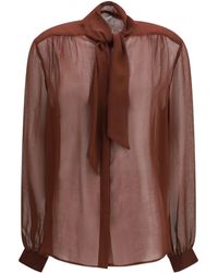 Lardini - Creponne Blouse - Lyst