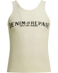 Kapital - Denim Repair Tank Top - Lyst