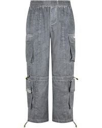 Barrow - Nylon Cargo Pants - Lyst